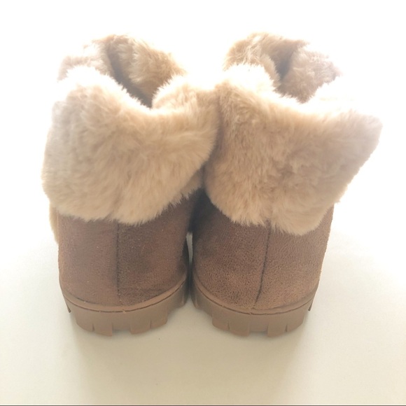 Jessica Simpson Micro Suede Bootie Slipper Size XL (9-10) NWT - Picture 7 of 10